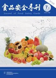 食品安全导刊封面
